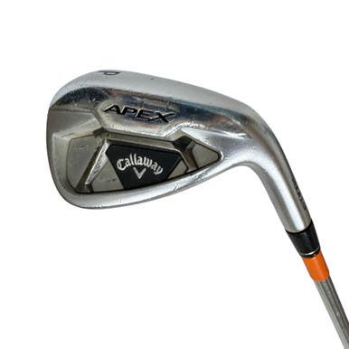 Used Callaway Apex 21 Men's Rh Pitching Wedge Stiff Flex Steel Shaft 11506-s000279302