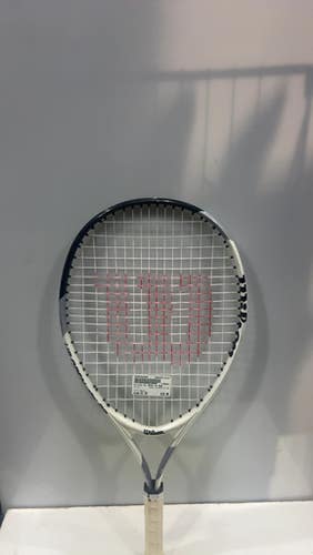 Used Wilson Us Open 23 Raq Junior Tennis Racquet White 23" 11615-s000282000