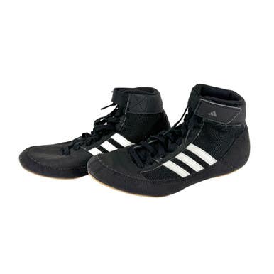 Used Adidas Wrestling Shoes Black Junior 05.5 11506-s000297019