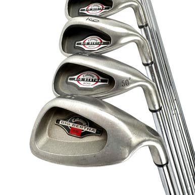 Used Callaway 2002 Big Bertha Men's Rh Iron Set 3i-sw Uniflex Steel Shaft 11506-s000297094