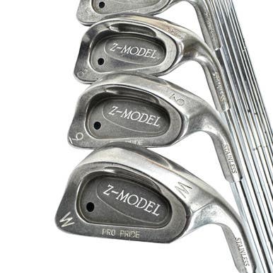Used Z-model Pro Pride Men's Rh Iron Set 1i-pw Stiff Flex Steel Shaft 11506-s000298457
