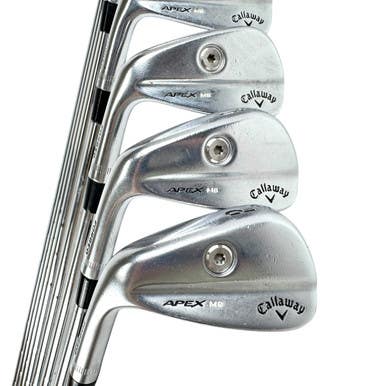 Used Callaway Apex Mb Forged Men's Lh Iron Set 3i-pw Extra Stiff Flex Steel Shaft 11506-s000298527
