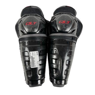 Used Ccm Qlt Hockey Shin Guards Black 9" 11506-s000298908