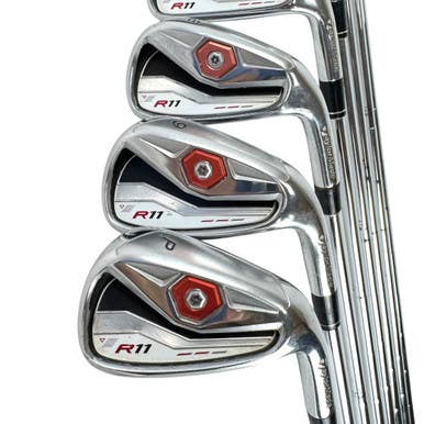 Used Taylormade R11 Men's Rh Iron Set 3i-pw Stiff Flex Steel Shaft 11506-s000299388