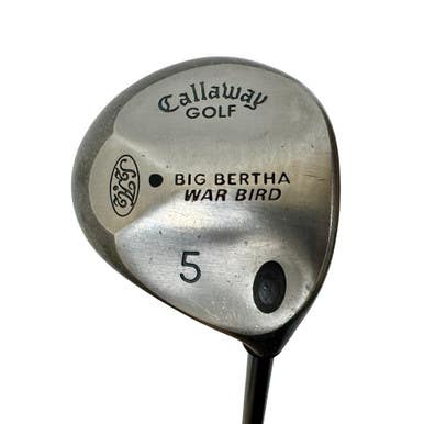 Used Callaway Big Bertha War Bird Women's Rh 5 Wood Ladies Flex Graphite Shaft 11506-s000299497