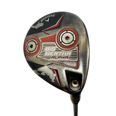 Used Callaway Big Bertha Alpha Men's Rh 3 Wood Senior Flex Graphite Shaft 11506-s000299468