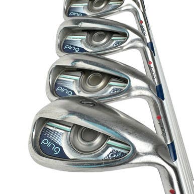 Used Ping G Le Women's Rh Iron Set 6h-sw Ladies Flex Graphite Shaft 11506-s000302755