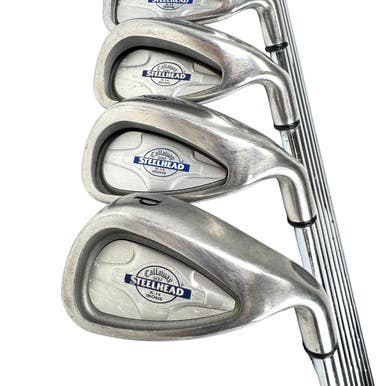 Used Callaway Big Bertha Steelhead X14 Men's Rh Iron Set 3i-pw Steel Shaft 11506-s000303913