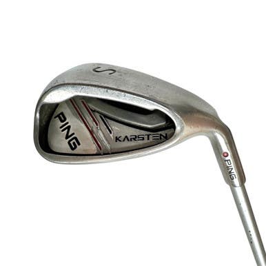 Used Ping Karsten Red Dot Men's Rh Sand Wedge Senior Flex Graphite Shaft 11506-s000303919