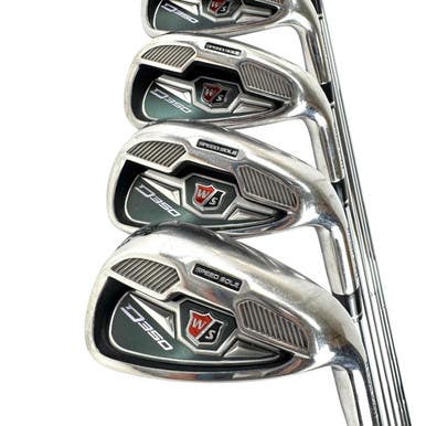 Used Wilson Staff D350 Men's Rh Iron Set 5i-gw Regular Flex Steel Shaft 11506-s000304036