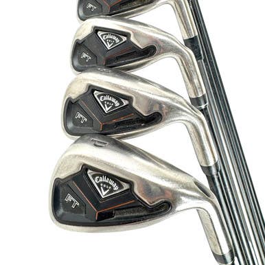Used Callaway Ft Men's Rh Iron Set 4i-pw Stiff Flex Graphite Shaft 11506-s000304045