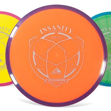 New Axiom Fission Insanity Disc Golf Driver Various Colors 11506-008axfiinsa