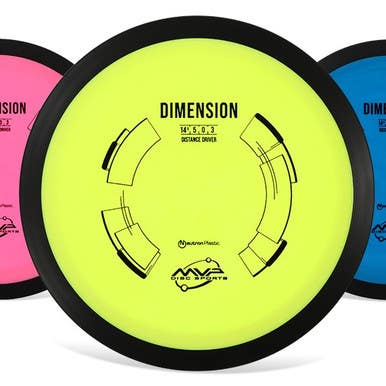 New Mvp Neutron Dimension Disc Golf Driver Various Colors 11506-008nedime