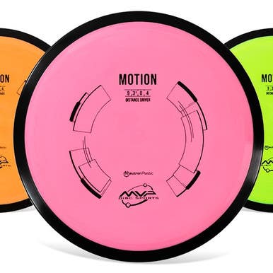 New Mvp Neutron Motion Disc Golf Driver Various Colors 11506-008nemoti