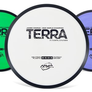 New Mvp Neutron Terra Disc Golf Driver Various Colors 11506-008neterr