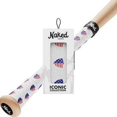 New Naked Grips 1.0mm Bat Grip Patriot 11506-50n10patriot