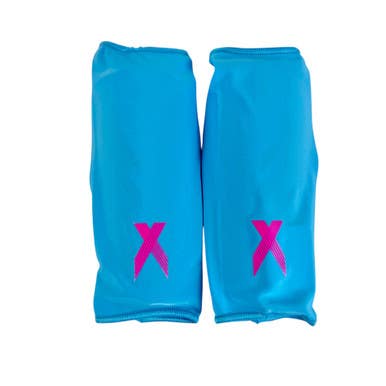 Used Adidas X Lge Soccer Shin Guards Adult Xl Like New Condition 11506-s000273083
