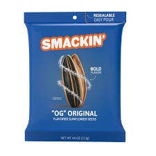 New Smackin' Sunflower Seeds 4oz Og Original 11506-50m4ogorig