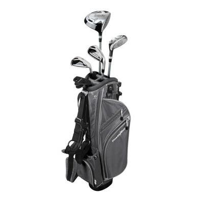 New Powerbilt Junior Boys' Silver Series Golf Set Ages 9-12 Jr Lh #pb697365 11506-gstpb697365