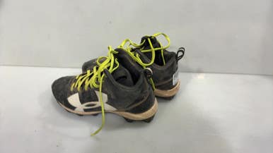 Used Under Armour Bc Under Armor Mid Cut Jr 4 Bb Sb Cleats Black Junior 04 11615-s000286023