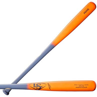 New Louisville Slugger Pro Prime Maple Bat Orange Charcoal 33" 11506-wilwbl41540103