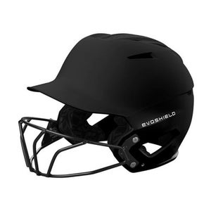 New Evoshield Xvt 2.0 Matte Batting Helmet W Facemask Black M L 11506-wilwb5725701ml
