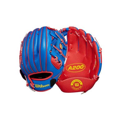 New Wilson A200 Ez Catch Glove Royal Red 10" Lht #wbw101355 11506-wilwbw101356