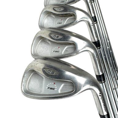 Used Taylormade Rac Os Men's Rh Iron Set 3i-pw Stiff Flex Steel Shaft 11506-s000291212