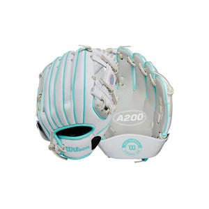 New Wilson A200 Ez Catch Glove White 10" Rht #wbw101358 11506-wilwbw101358
