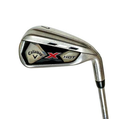 Used Callaway X Hot 2013 Men's Rh 7 Iron Stiff Flex Steel Shaft 11506-s000291487