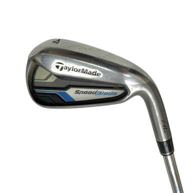 Used Taylormade Speedblade Hl Men's Rh 4 Iron Uniflex Steel Shaft 11506-s000291489