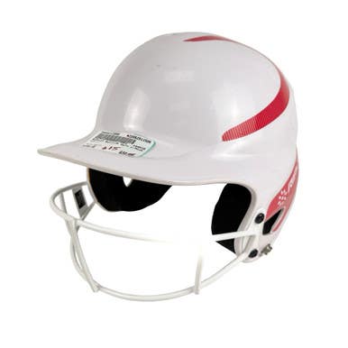 Used Rip-it Softball Batting Helmet W Mask White Xl 11506-s000212666