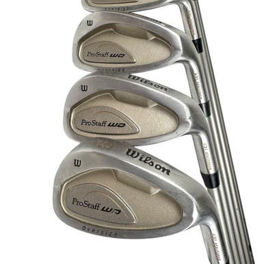 Used Wilson Prostaff Wd Women's Rh Iron Set 4i-9i Ladies Flex Graphite Shaft 11506-s000297258