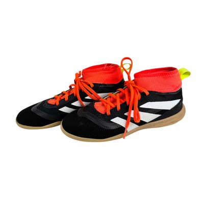Used Adidas Predator Indoor Soccer Shoes Black Junior 5 11506-s000297350