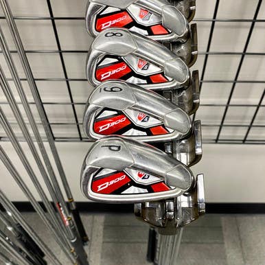 Used Wilson D300 Men's Right Iron Set 5i-pw Uniflex Steel Shaft 11506-s000240210