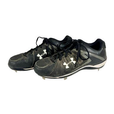 Used Under Armour Bb Sb Metal Cleats Black Men's 10 11506-s000259587