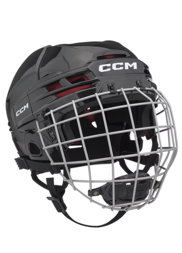 New Ccm Tacks 70 Helmet Combo Black Medium 11506-ccmht70cbm
