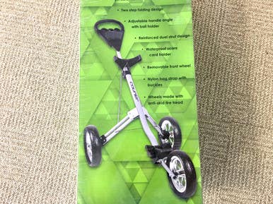 Pinemeadow Golf Courier Cruiser 3 Wheel Push Golf Cart 11506-pin11832