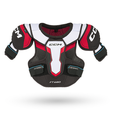 New Ccm Jetspeed Ft680 Junior Shoulder Pads Small 11506-ccmsg680js