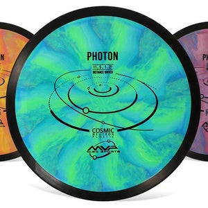 New Mvp Cosmic Neutron Photon Disc Golf Driver Various Colors 11506-008conephot