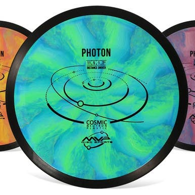 New Mvp Cosmic Neutron Photon Disc Golf Driver Various Colors 11506-008conephot