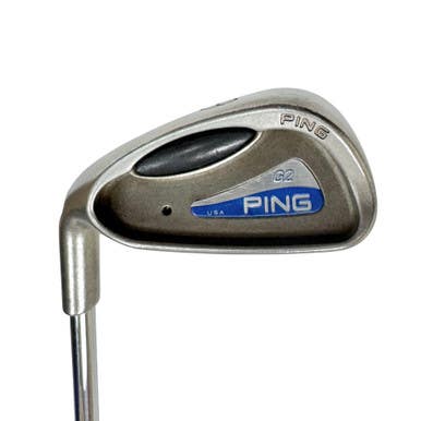 Used Ping G2 Black Dot Men's Lh 6 Iron Steel Shaft 11506-s000263047