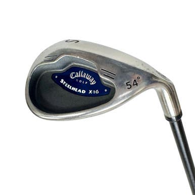 Used Callaway Steelhead X-16 Men's Rh Sand Wedge Graphite Shaft 11506-s000268970