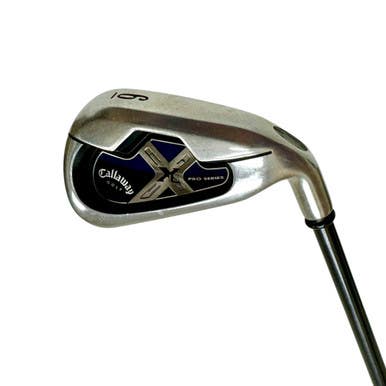 Used Callaway X18 Pro Series Men's Rh 6 Iron Stiff Flex Graphite Shaft 11506-s000269328