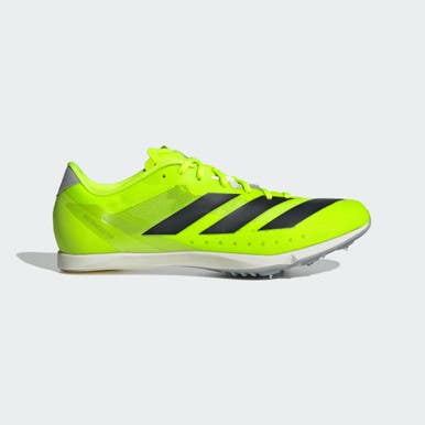 New Adidas Adizero Distancestar Track Cleats Lemon Black Size 9 11506-adiif9390090