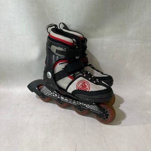 Used K2 Merlin Adj Junior Rec Fitness Skates Black Adjustable 11615-s000286688
