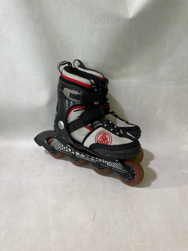 Used K2 Merlin Adj Junior Rec Fitness Skates Black Adjustable 11615-s000286688