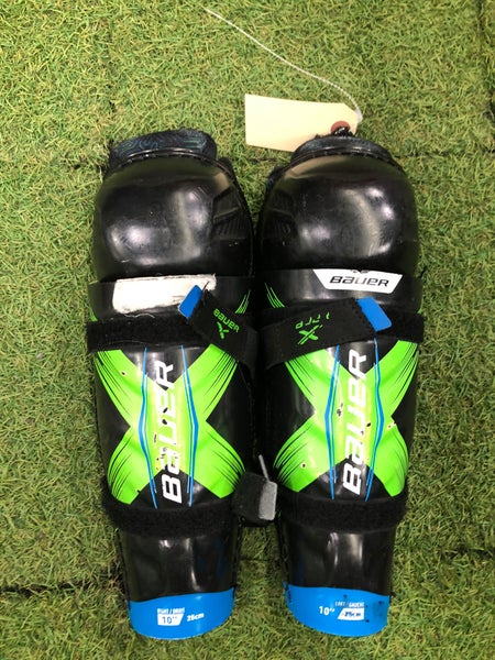 Junior Bauer X Shin Pads 10" (Used)