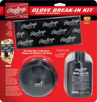 New Rawlings Glove Break-in Kit #brkit 11506-tntbrkit