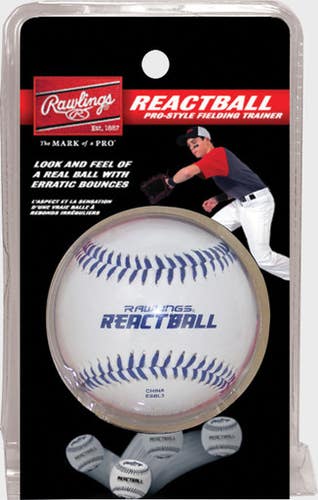 New Rawlings Pro Style Reactall Baseball #reactbaseba 11506-tntreactbaseba